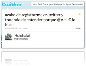 primer twitteo