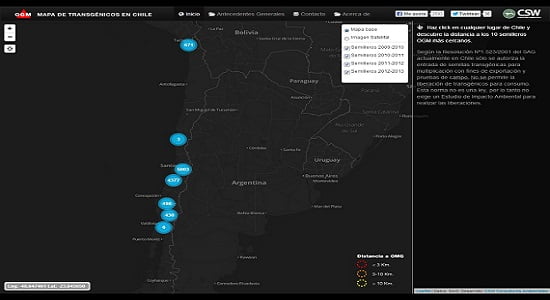 Caso mapa de transgénicos en Chile. El valor de la transparencia de la información pública